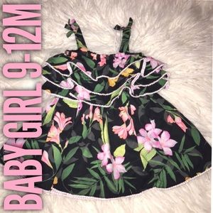 BABY GIRL 9-12M The Childrens Place Tropical Dress